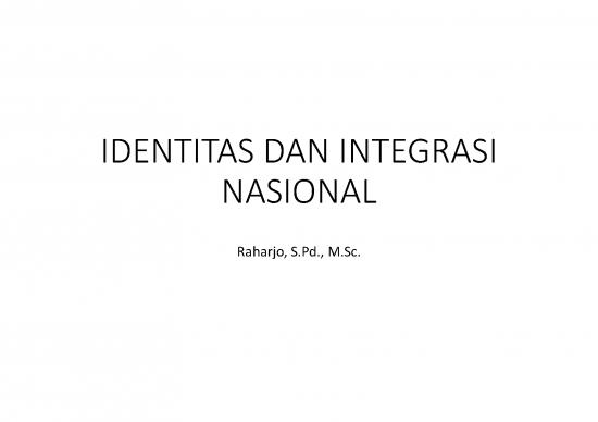 picture Makalah Identitas Dan Integrasi Nasional