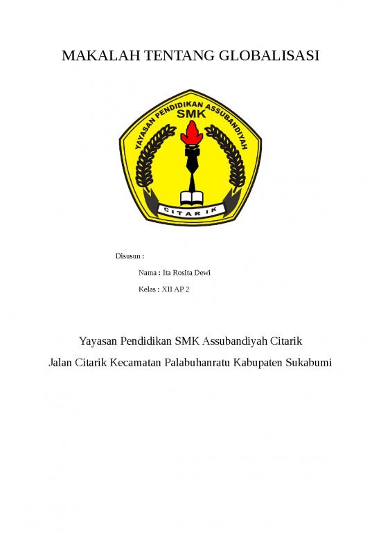 picture_Makalah Tentang Globalisasi