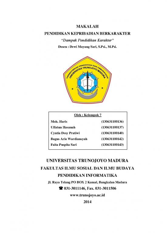 picture Makalah Pdf 1105 | Makalah Dampak Pendidikan Karakter