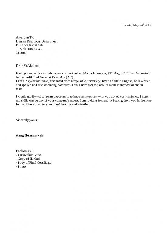 picture1_Certificate Word Format 1147 | Surat Lamaran Kerja Bahasa Inggris Account Executive