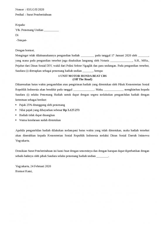picture_Surat Pemberitahuan Pemenang Undian