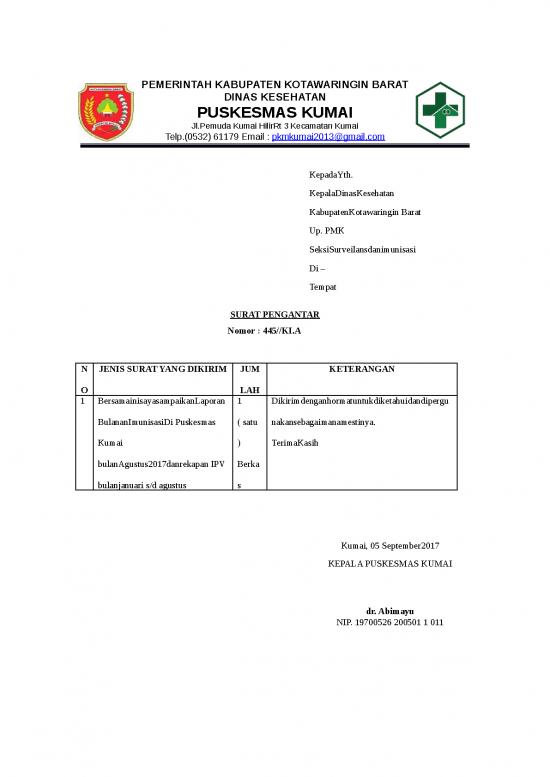 picture_Laporan Doc 1192 | Surat Pengantar Imunisai