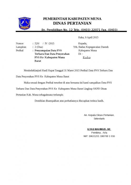 picture_Surat Pengantar Penyampaian Data Pns