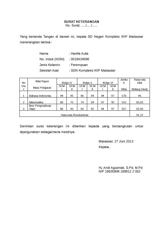 picture_Surat Keterangan Nilai Rapor