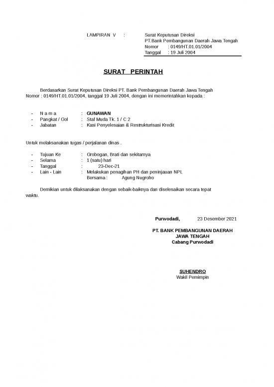 picture1_Excel Sheet Download 1251 | Contoh Surat Perintah Kunjungan Nasabah