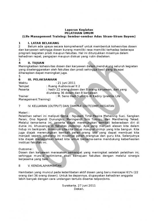 picture Laporan Doc 1273 | Contoh Laporan Kegiatan Pelatihan Umum