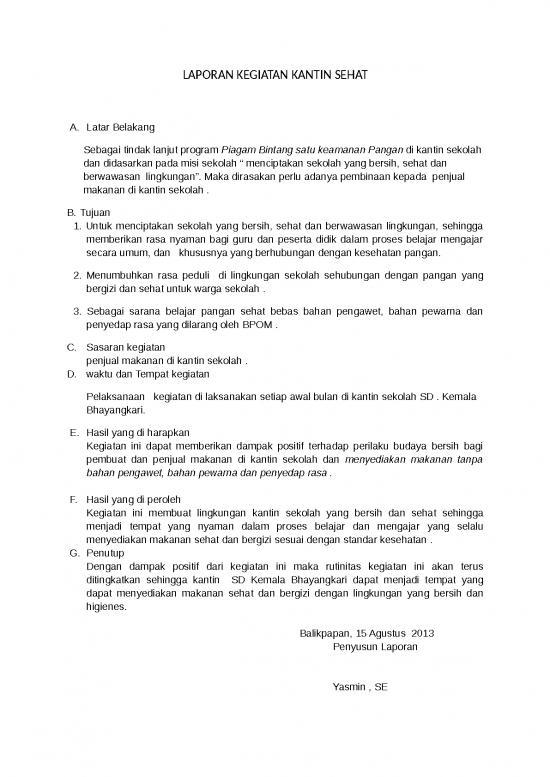 picture Laporan Doc 1292 | Laporan Kegiatan Kantin Sehat