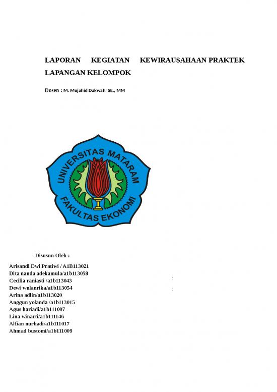 picture Laporan Doc 1294 | Laporan Kegiatan Kewirausahaan