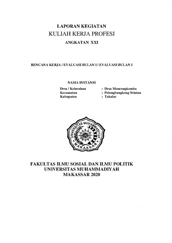 picture Laporan Pdf 1297 | Laporan Kegiatan Kuliah Kerja Profesi