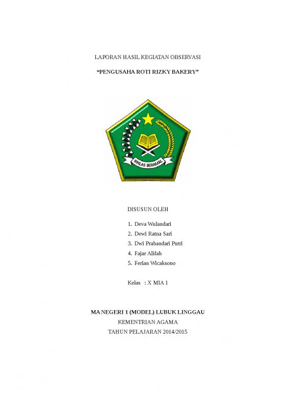 picture Laporan Doc 1305 | Laporan Kegiatan Observasi Pengusaha Roti