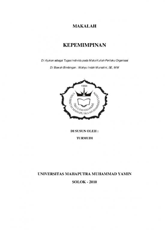 picture Makalah Pdf 1388 | Makalah Kepemimpinan