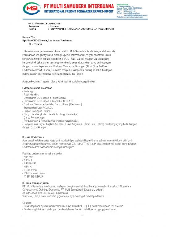 picture1_Proposal Penawaran Harga Jasa Customs Clearance Import