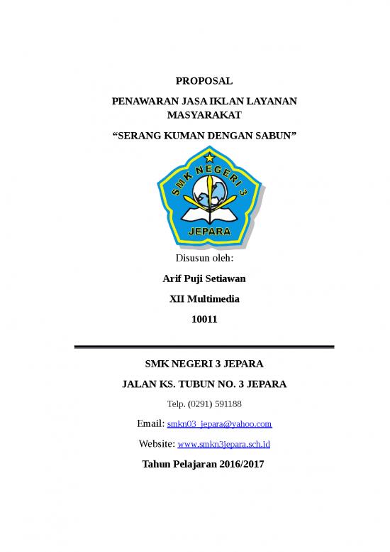 picture Proposal Penawaran Jasa Iklan Layanan Masyarakat