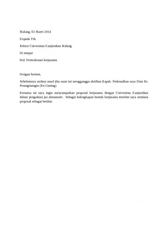 picture Presentasi Usaha 1481 | Proposal Penawaran Kerjasama Pengadaan Jas Almamater