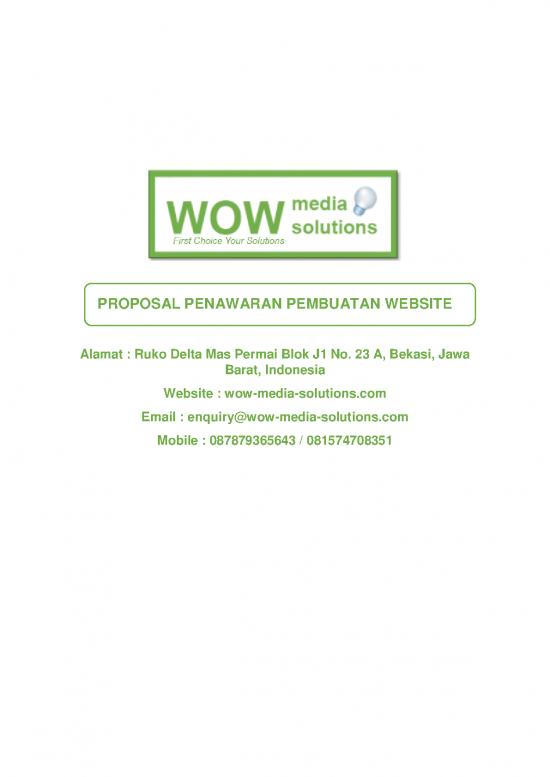 picture Presentasi Usaha 1497 | Proposal Penawaran Pembuatan Website