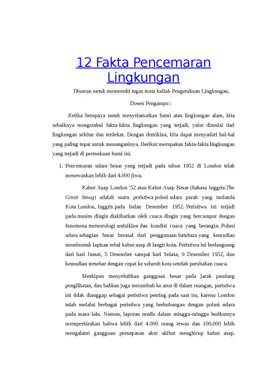 picture1_Makalah 12 Fakta Pencemaran Lingkungan