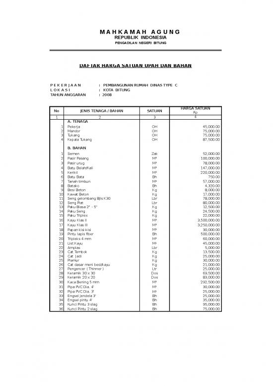 picture Excel Sheet Download 1547 | Rencana Anggaran Biaya Pembuatan Pagar Beton
