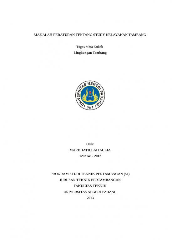 picture_Makalah Peraturan Tentang Study Kelayakan Tambang