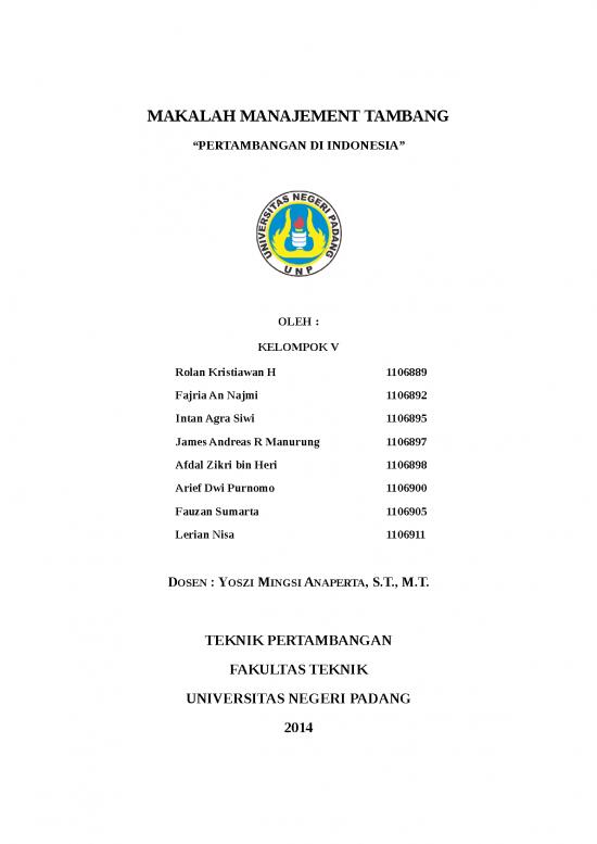 picture_Makalah Pertambangan Diindonesia