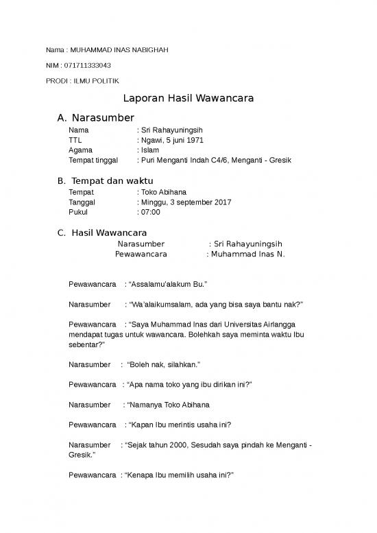 picture_Laporan Doc 1635 | Laporan Hasil Wawancara Usaha Toko