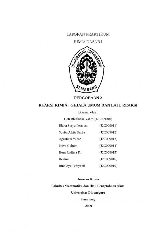 picture_Laporan Doc 1677 | Laporan Percobaan Gejala Umum Dan Laju Reaksi