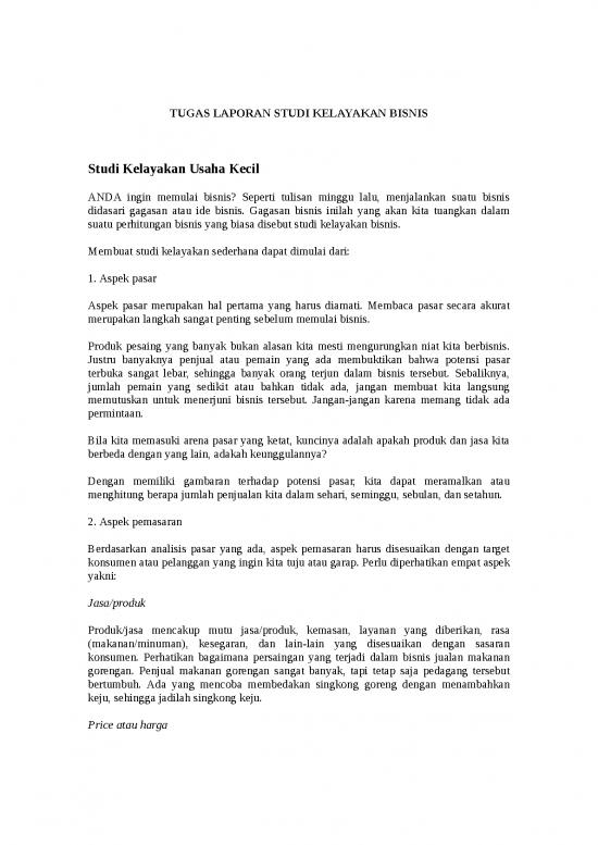 picture_Contoh Presentasi Ide Bisnis 1713 | Aspek Studi Kelayakan Usaha Kecil
