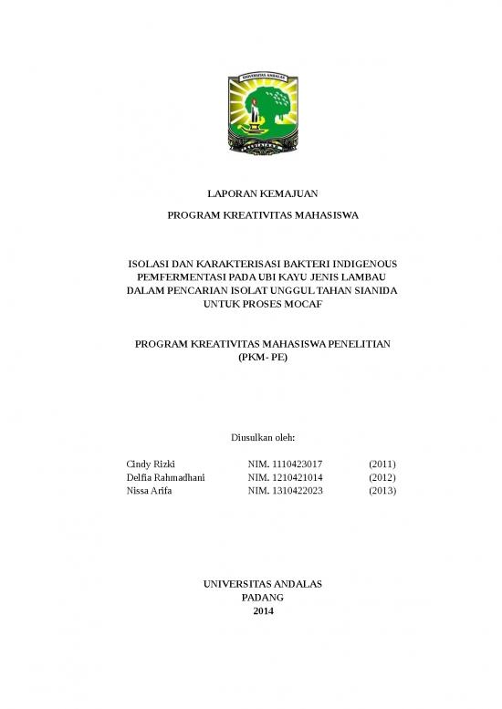 picture_Laporan Doc 1777 | Laporan Kemajuan Isolasi Dan Karakterisasi Bakteri Indigenous