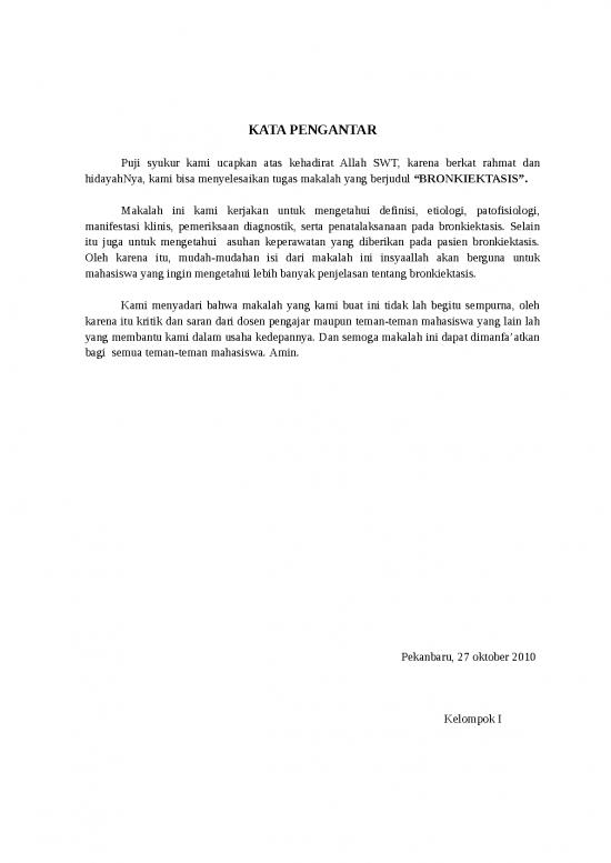 picture Presentasi Usaha 1873 | Askep Bronkiektasis