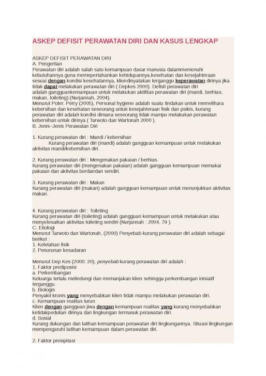 picture_Askep Defisit Perawatan Diri
