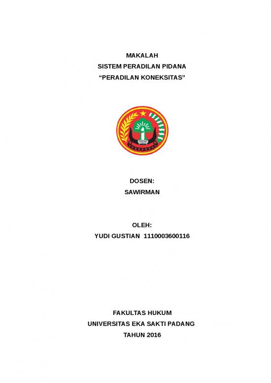 picture Metode Penyusunan Makalah 1937 | Makalah Hukum - Sistem Peradilan Pidana Peradilan Koneksitas