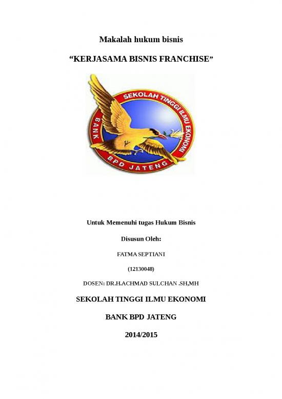 picture_Makalah Hukum Bisnis Kerjasama Bisnis Franchise
