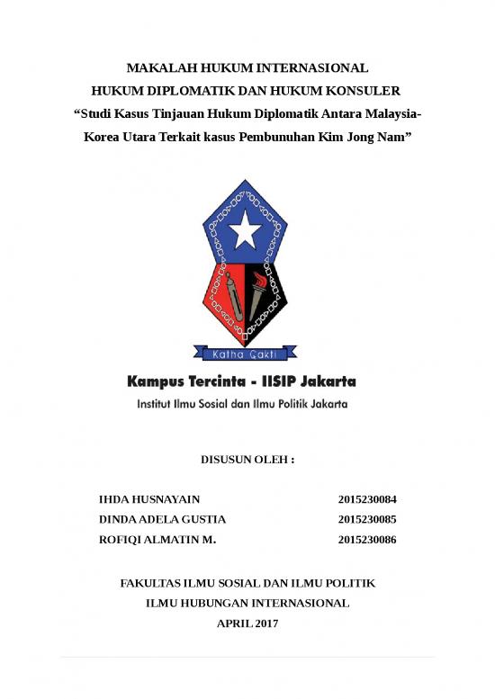 picture Contoh Makalah Studi Kasus 1955 | Makalah Hukum Internasional Hukum Diplomatik Dan Hukum Konsuler