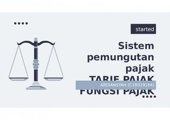 picture_Kebijakan Ppt 2003 | Power Point Sistem Pemungutan Pajak Tarif Pajak Dan Fungsi Pajak
