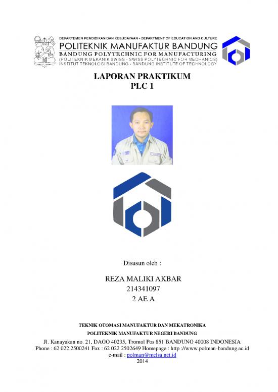 picture1_Laporan Pdf 2004 | Laporan Praktikum Teknik Mekatronika - Plc