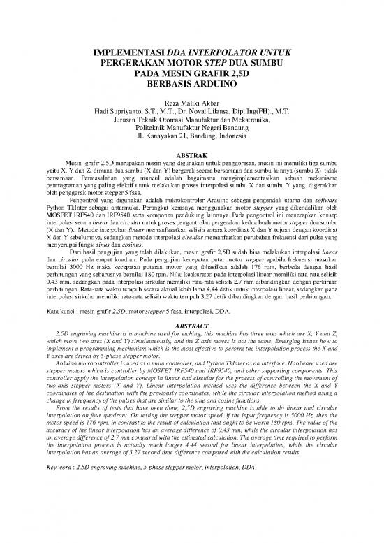 picture1_Python Pdf 2006 | Teknik Mekatronika - Implementasi Dda Interpolator Untuk Pergerakan Motor Step Dua Sumbu