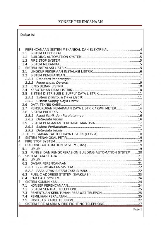 picture_Konsep Perencanaan Sistem Mekanikal Dan Elektrikal
