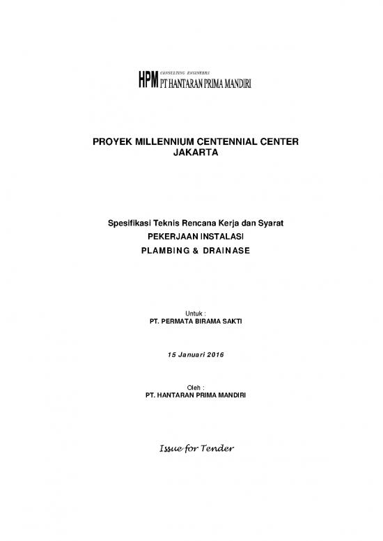picture1_Laporan Pdf 2057 | Contoh Spesifikasi Teknis Rencana Kerja Dan Syarat Pekerjaan Instalasi Plambing Dan Drainase
