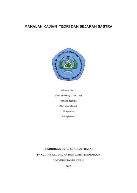 picture Contoh Kajian Teori Dalam Makalah 2100 | Makalah Kajian Teori Dan Sejarah Sastra