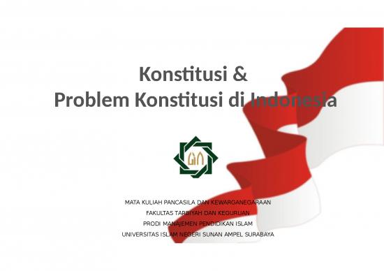 picture_Power Point Manajemen 2155 | Power Point - Konstitusi Dan Problem Konstitusi Di Indonesia