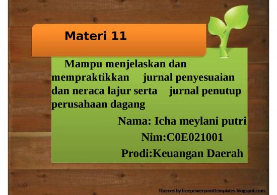 picture_Power Point Laporan Keuangan 2290 | Power Point - Jurnal Penyesuaian - Neraca Lajur - Serta Jurnal Penutup Perusahaan Dagang