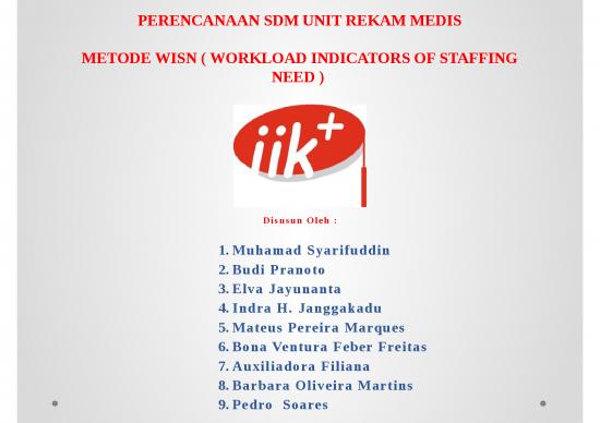 picture1_Power Point - Perencanaan Unit Rekam Medis Metode Wisn - Workload Indicators Of Staffing Need