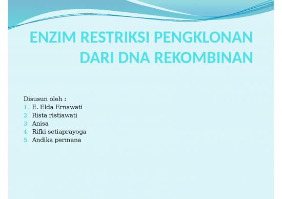 picture_Power Point - Enzim Restriksi Pengklonan Dari Dna Rekombinan