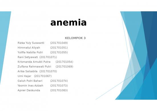 picture_Hemolisis Adalah 2355 | Power Point - Anemia - Kekurangan Sel Darah Merah
