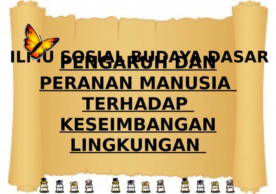 picture1_Keseimbangan Lingkungan 2365 | Power Point - Pengaruh Dan Peranan Manusia Terhadap Keseimbangan Lingkungan