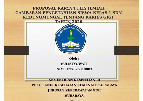 picture_Powerpoint Templates Proposal 2460 | Power Point- Proposal Karya Tulis Ilmiah Gambaran Pengetahuan Siswa Kelas 1 Sdn