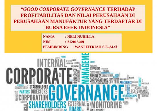 picture Corporate Presentation Powerpoint Template 2476 | Good Corporate Governance Terhadap Profitabilitas Dan Nilai Perusahaan Di Perusahaan Manufaktur