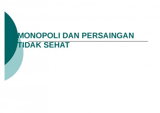 picture Presentasi Usaha Ppt 2489 | Monopoli Dan Persaingan Tidak Sehat