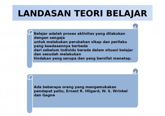 picture_Teori Perubahan Perilaku 2523 | Landasan Teori Belajar