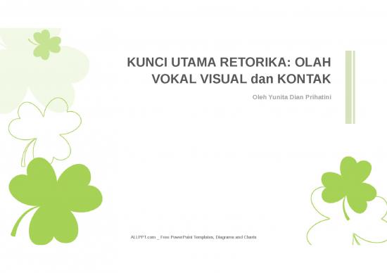 picture_Kunci Utama Retorika - Olah Vokal Visual Dan Kontak