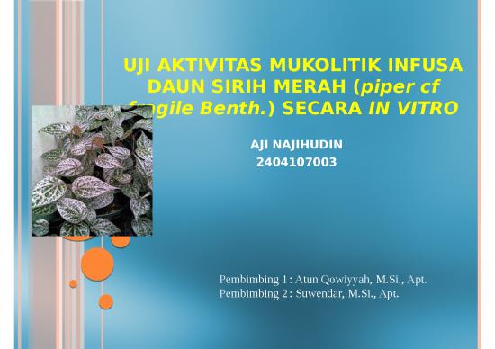 picture_Contoh Metode Penelitian 2599 | Uji Aktivitas Mukolitik Infusa Daun Sirih Merah Piper Cf Fragile Benth Secara In Vitro